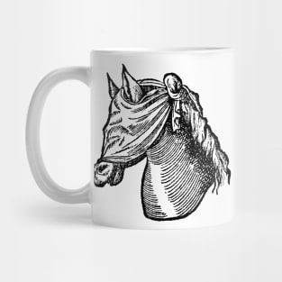 Horse Blindfold Mug